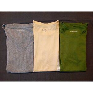 Croft & Barrow White Large Tee (New), Plus 2 Bonus Croft & Barrow L Tees